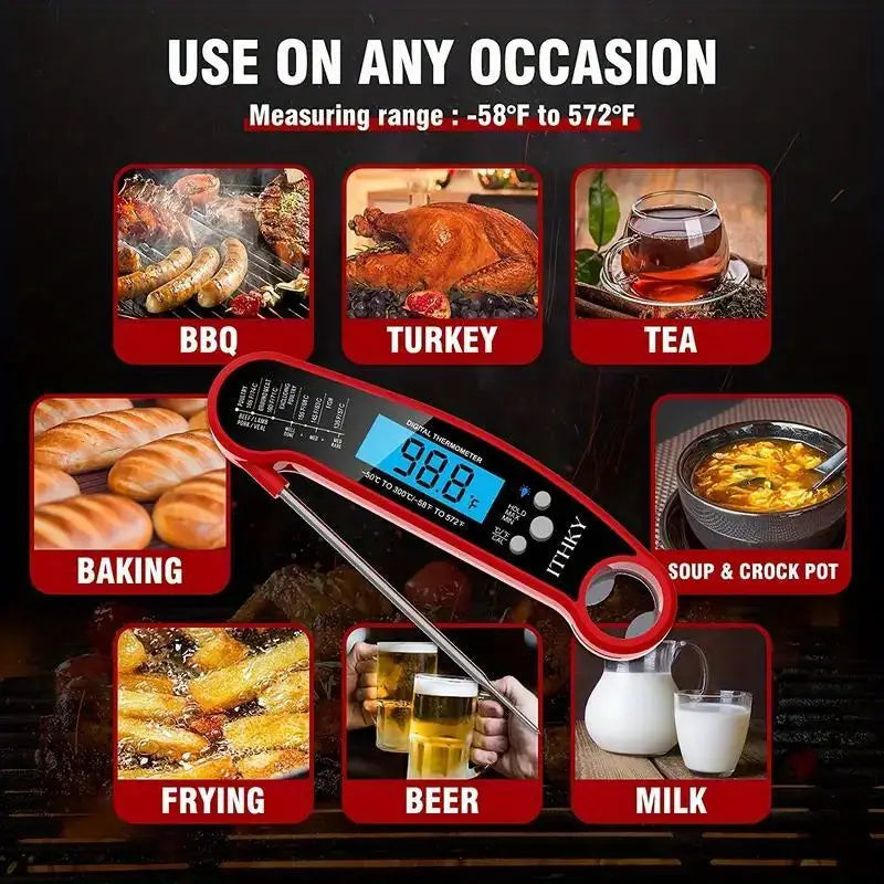 All-in-One Digital Cooking Thermometer