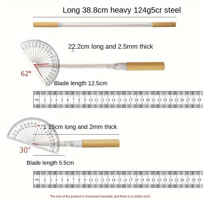 Long Gold Hoop Sticks
