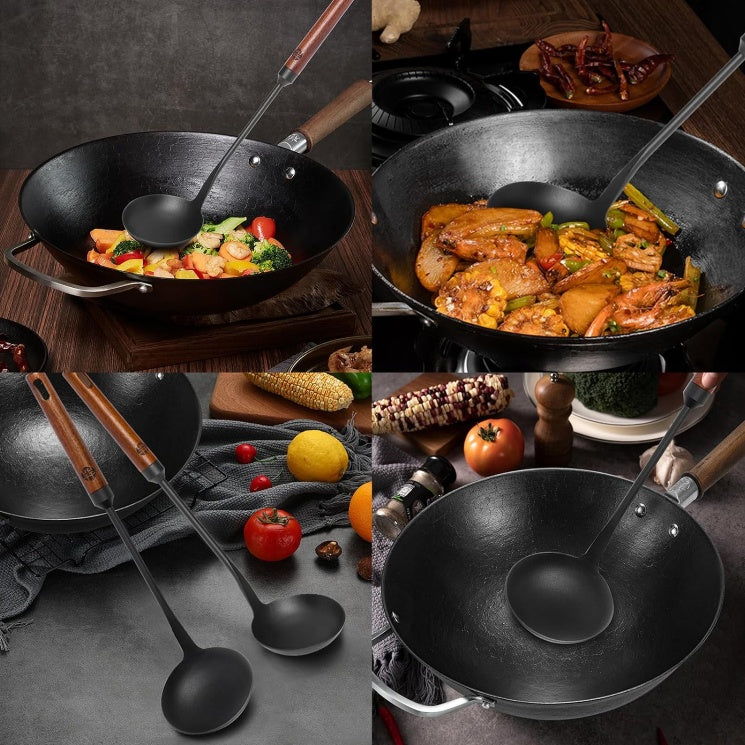 Iron Soup Spoon Tool Premium Iron Spoon - Durable And Versatile Cookware