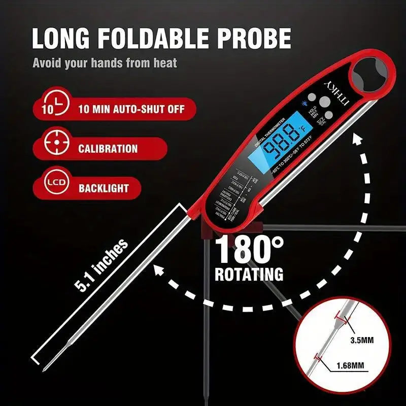 All-in-One Digital Cooking Thermometer