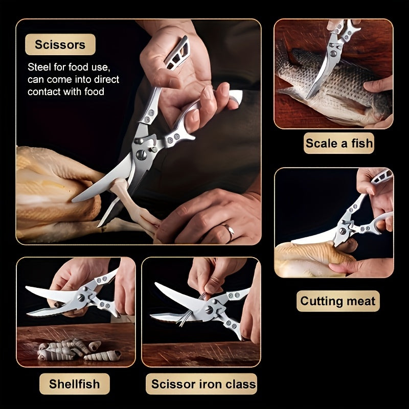 Multi-purpose Chicken Bone Scissors  Second Generation 1 Piece.