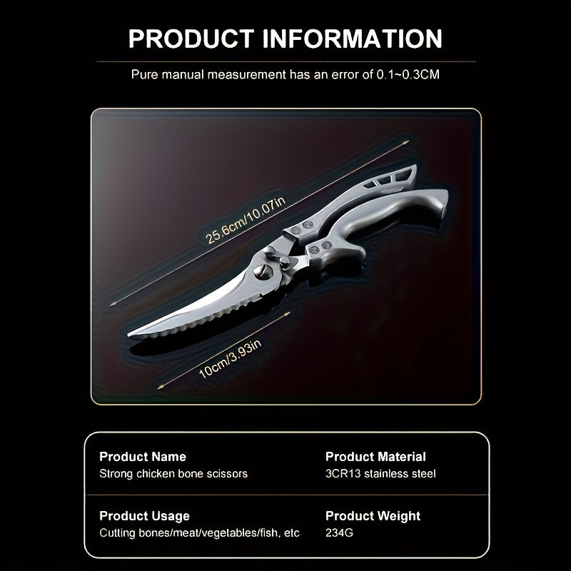 Multi-purpose Chicken Bone Scissors  Second Generation 1 Piece.